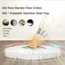 Vadrouille plate en acier inoxydable avec poignée arc-en-ciel, tampons en microcarence, panier rotatif, livres, sol, maison, résistant à 360, E27